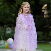 Детско дете изведба на перформанси со палто за печатење ромпер принцеза принцеза нараквица прстен нараквици за ракавици со големина