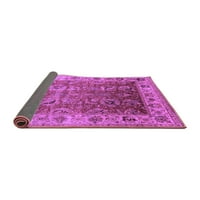 Ахгли Компанија Внатрешен Правоаголник Ориентални Виолетови Традиционални Теписи, 8' 10'