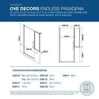 Ove Decors Pasadena 65- in. W внатре.