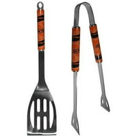 Siskiyou Sports Fan Shop Oklahoma State Cowboys Steel BBQ алатка Поставете една големина на тимот на тимот