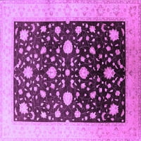 Ахгли Компанија Внатрешен Правоаголник Ориентални Виолетови Традиционални Теписи, 6'9'
