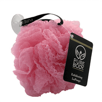 Чисто тело ексфолирајќи го сунѓер Лапонж - Фламинго розов