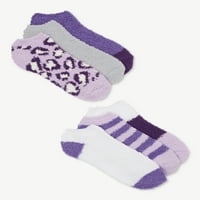 Docientionенски женски ниско сечење на пријатни чорапи, 6-пакувања, големина 4-10