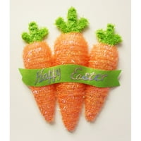 Велигденска ливчев морков виси декорација