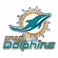 FanMats, NFL - Мајами делфини врежани амблеми во боја 2