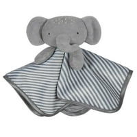 Чудо нација бебе момче или бебе девојче Неутрално кадифен ќебе и безбедносен ќебе Подарок за туширање, 2-парчиња