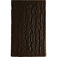 Ekena Millwork 4 H 4 D 72 W Rough Sawn Fau Wood Camplace Mantel Kit W alamo Corbels, Premium Hickory