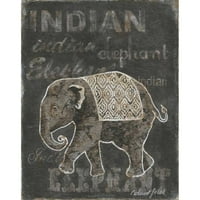 Џонс, Кетрин Црна Модерна Рамка Музеј Уметност Печати Насловена-Индиски