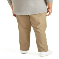 Докерс Машки големи и високи директно прилагодени паметни плетени удобни панталони